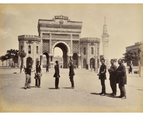 *Greece.  A group of 34 photographs including albumen prints and collotypes, circa 1880/1900,  mostly views and ruins, plus s