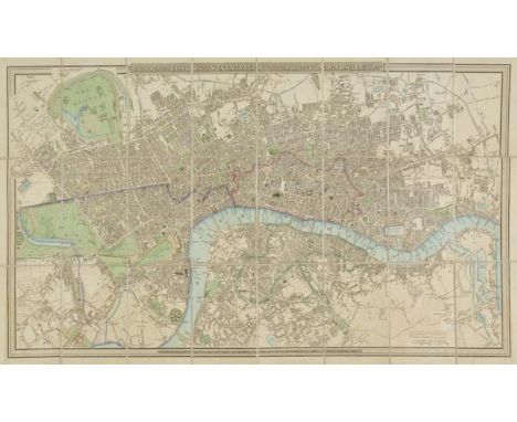 London. Wyld (James), A New Plan of London and Westminster with the Borough of Southwark, 1825, published James Wyld (Success