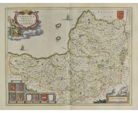 Blaeu (Johannes). Geographiae Blavianae volumen quintum quo Anglia quae est Europae liber undecimus continetur, published Ams