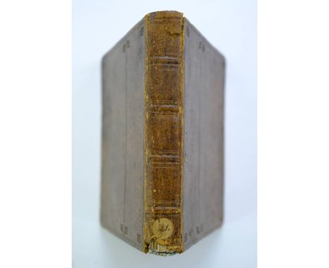 Cookery Manuscript. A partially filled volume of manuscript cookery recipes by Mary Smith, 1663,  12 leaves of handwritten re
