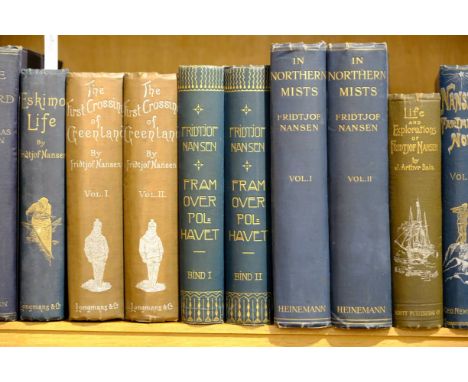 Nansen (Fridtjof). Eskimo Life, translated by William Archer, 1st English edition, 1893, monochrome illustrations, 24 pp. cat