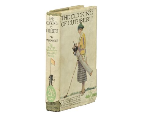 Wodehouse (P.G.). The Clicking of Cuthbert, 1st edition, 1922,  1st issue with 8 titles listed to half-title verso, some ligh