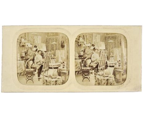 *Stereoviews. A group of approximately 200 stereoviews, late 19th and early 20th century,  albumen print and some gelatin sil