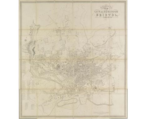 Bristol Ashmead (G.C.), Ashmead's Map of the City and Borough of Bristol, Reduced from the Original Survey and Corrected to 1