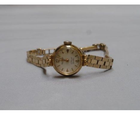 A ladies 9ct gold Rotary wristwatch. 