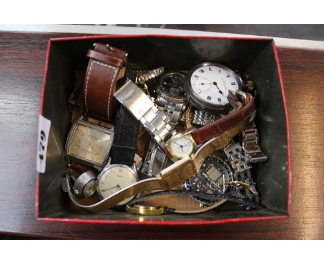 Collection of assorted Gents and Ladies wristwatches to include Acme Lever, Timex etc