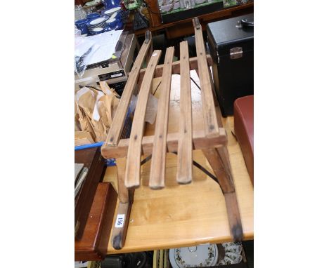 Vintage Wooden Sleigh sled 