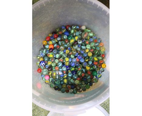 Box of assorted Marbles 