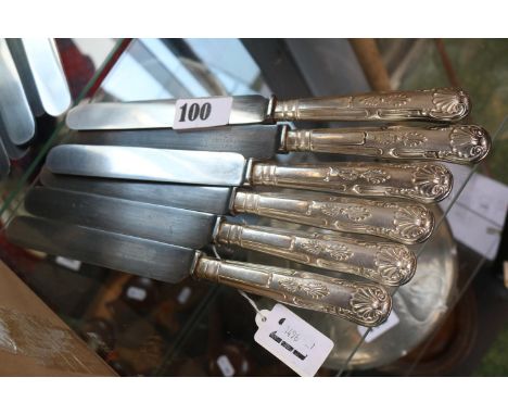 Set of 6 Everbright Sheffield Silver plated dinner forks 