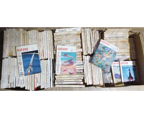Galaxy Science Fiction magazine, approximately 275 issues, circa 1950s and later.  