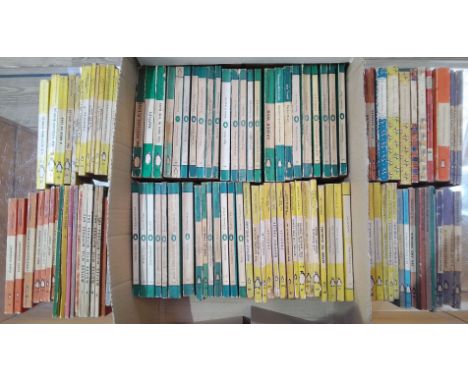 Penguin Books, approximately 119 paperbacks, various series including Crime Club, Crime Fiction, Miscellaneous, Poetry, Essay
