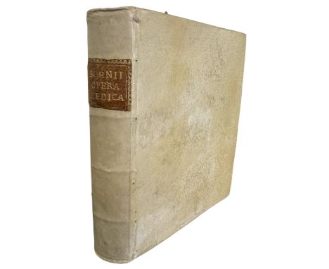Circulus anatomico-physiologicus seu oeconomia corporis animalis. Scarce and early edition of Bohn's Anatomical works. Lipsia