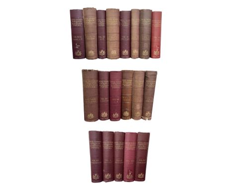 CATALOGUE OF THE SCIENTIFIC PAPERS...COMPILED BY THE ROYAL SOCIETY OF LONDON. CAMBRIDGE UNIVERSITY PRESS, [1867]-1925. 19 vol