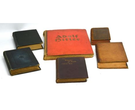 A collectors' lot of mixed antiquarian and collectible books to include a 1936 German propaganda book 'Adolf Hitler Bilder Au