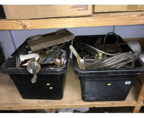 Two boxes of tools