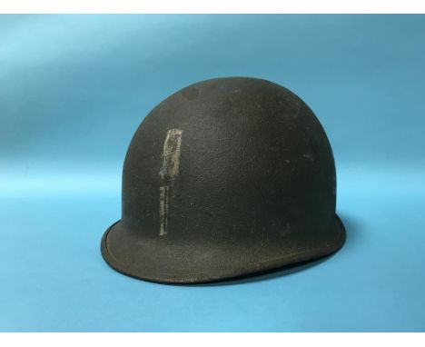 An American MI helmet
