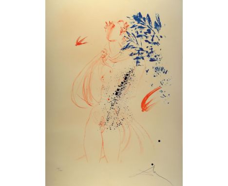 Salvador Dali, 1904 Figueras - 1989 ebenda,  'Jugend' aus der Serie der Lebensalter 'Edadesde la vida' (1973), Zinkfarblithog