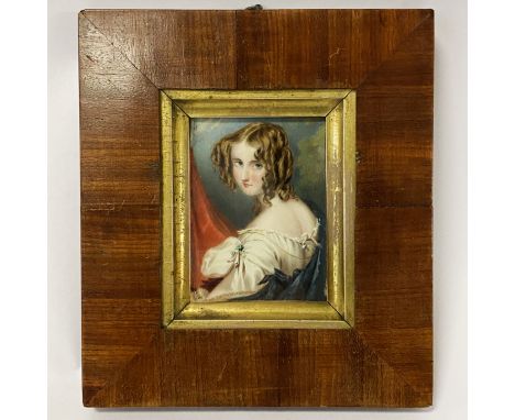 PORTRAIT MINIATURE OF MISS SEYMOUR