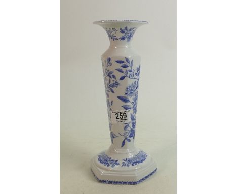 Spode Signature Collection Jasmine Candlestick: height 29cm 