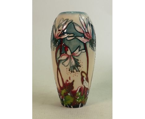 Moorcroft Minuet Vase: Height 18cm 