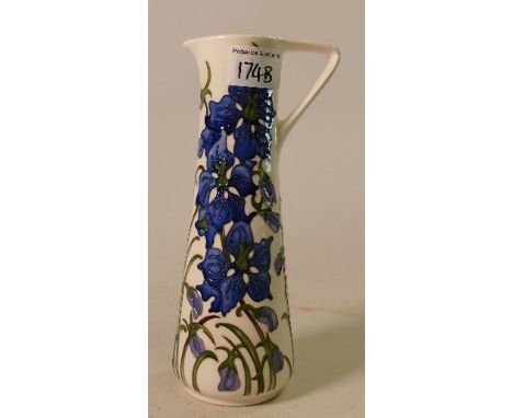 Moorcroft Delphinium Jug: By Kerry Goodwin. Shape JU3 