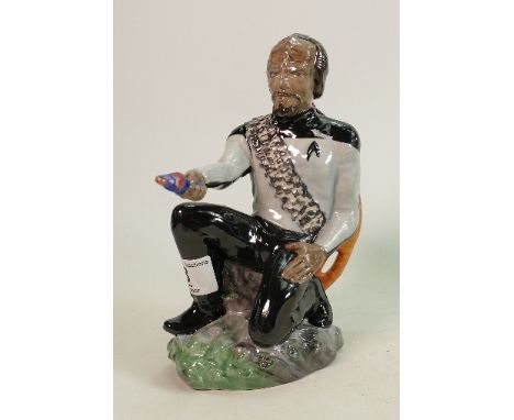 Peggy Davies Star Trek Figure - The Borg - Artist's Original Colourway no. 1 of 1 by Michael Jackson 