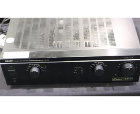 Denon stereo amplifier model PMA450 special edition. Working. All electrical items in this lot have been PAT tested for safet