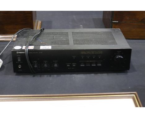 Pioneer stereo amplifier model A 110. Working. All electrical items in this lot have been PAT tested for safety and have pass