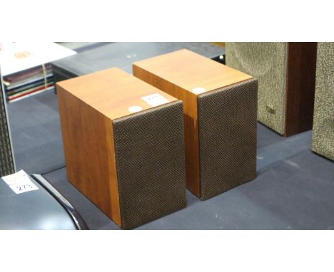 Pair of Pure bookshelf speakers, model 12U16. Working. Not available for in-house P&amp;P 