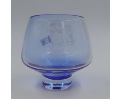 Caithness Guild of Retailers Golden Jubilee Prestige bowl, 49/500, H: 16 cm. UK P&amp;P Group 3 (£30+VAT for the first lot an