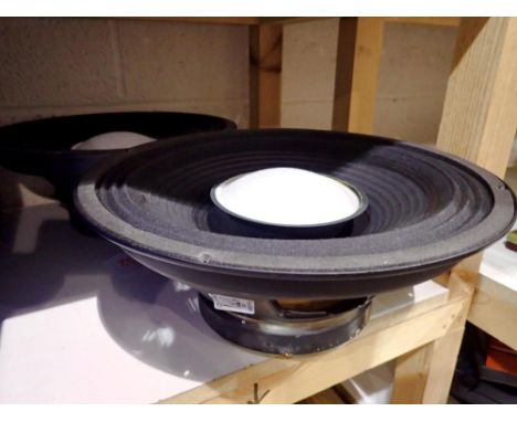 Pair of McKenzie professional series speakers, model C12 8S TC 85w 16 ohm. Not available for in-house P&amp;P 