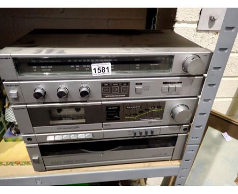 Toshiba SL-10 stereo sound system. All electrical items in this lot have been PAT tested for safety and have passed. This doe