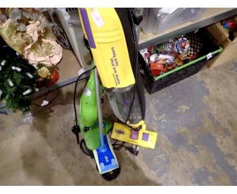 Three floor cleaners VAX and Flash. All electrical items in this lot have been PAT tested for safety and have passed. This do