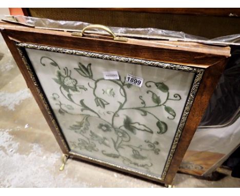 Tapestry fire screen. Not available for in-house P&amp;P 