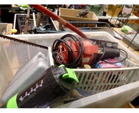 Selection of mixed tools and garden tools. Not available for in-house P&amp;P 