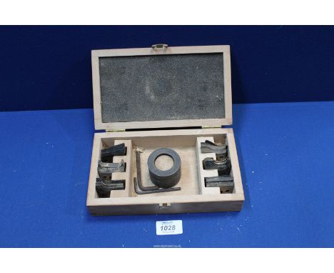 A cased set of tool blades.