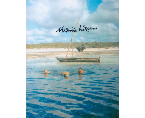 Virginia McKenna signed 10x8 colour photo. Virginia Anne McKenna, OBE (born 7 June 1931) is an English stage and screen actre