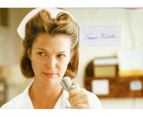Louise Fletcher signed 12x8 One Flew Over The Cuckoo's Nest mounted display. Estelle Louise Fletcher (born July 22, 1934) is 