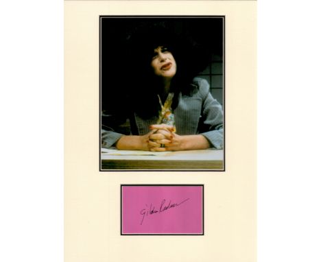 Gilda Radner 16x12 overall Saturday Night Live mounted signature piece includes a signed album page and a colour photo from t