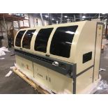 2019 APM Shenzhen APM Print S104M 3/C UV screen printer for bottles and cans, CCD registration, UV L