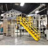 2020 GRX Manufacturing FHA 3000 full Height automatic can depalletizer w/ Z style side grip decline