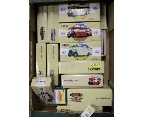 15 Corgi Classics. 3x Leyland Tiger, Ellen Smith, Red &amp; White and Skills. 3x AEC Regal, Hardings, Western Welsh and SUT. 