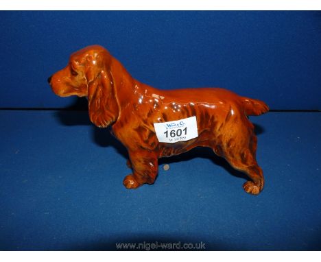 A Goebel Spaniel figurine, 1968.