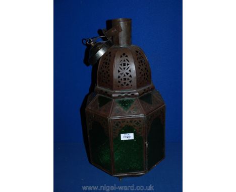 A vintage Moroccan lantern.