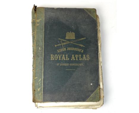 Keith Johnston's Royal Atlas of Modern Geography, by T. B. Johnston, Geographer to the Queen, published W & A. K. Johnston, E
