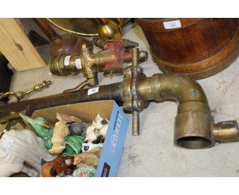 Brass Fire Hose Nozzle/Pipe