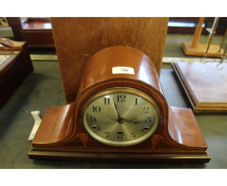 Northern Goldsmiths Co Edwardian Domed Mantel Clock