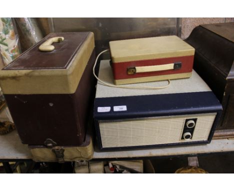 Fidelity Record Player and My Lady Anne Vidor Radio