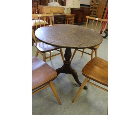 George III Oak Tripod Table