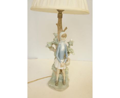 Lladro table lamp 
